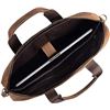 Image 5 : NEW KOMAL VINTAGE LEATHER BRIEFCASE SATCHEL
