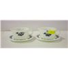 Image 1 : LOT OF 2 PYREX GRAVY BOATS AND UNDERPLATES