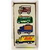 Image 1 : SET OF 4 IN PACKAGE COLLECTIBLE CARS