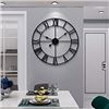 Image 1 : 1ST OWNED LARGE BLACK WALL CLOCK