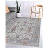 Image 2 : NEW ADIVA 5'1" X 7'5" AREA RUG, CREAM DESIGN