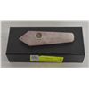 Image 1 : NEW IN BOX ROSE QUARTZ STONE PIPE WITH 3 SCREENS