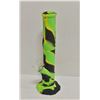 Image 1 : NEW 14.5" BRIGHT CAMO SILICONE BONG WITH