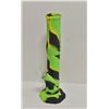 Image 1 : NEW 14.5" BRIGHT CAMO SILICONE BONG WITH