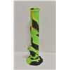 Image 1 : NEW 14.5" BRIGHT CAMO SILICONE BONG WITH