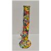 Image 1 : NEW 14.5" ZOMBIE SKULL GRAFFITI SILICONE BONG