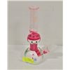 Image 1 : NEW 11" GLASS SNOWMAN BONG WITH