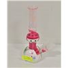 Image 1 : NEW 11" GLASS SNOWMAN BONG WITH