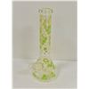 Image 1 : NEW 13.5" GLASS COOL GREEN HONEYCOMB BONG
