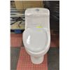 Image 1 : NEW BIANCO DUAL FLUSH WHITE PORCELAIN TOILET