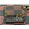 Image 1 : LARGE BIRD CAGE W/ACCESSORIES