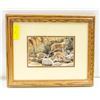 Image 1 : FRAMED WILDLIFE ARTIST LISSA CALVERT