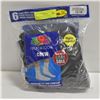 Image 1 : BLACK CREW SOCKS,SIZE 12-16,6-PACK,FRUIT OF THE