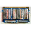Image 1 : BOX WITH 38 BLU-RAY DVD MOVIES