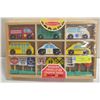 Image 1 : MELISSA & DOUG NEW WOODEN VEHICLES AND TRAFFIC