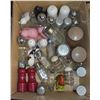 BOX FULL OF SALT & PEPPER SHAKERS INCL.
