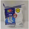 Image 1 : WHITE CREW SOCKS,SIZE 6-12,6-PACK,FRUIT OF THE