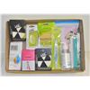 Image 1 : FLAT OF NEW SEALED SELF CARE ITEMS INCLUDING: