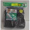 Image 1 : BLACK ANKLE SOCKS,SIZE 12-16,6-PACK,FRUIT OF THE