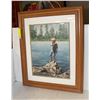 Image 1 : ESTATE BARBARA JEAN " BOY & STONE" FRAMED