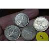 Image 2 : 4 Canada silver quarters