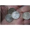 Image 2 : 4 Canada silver quarters