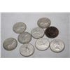 Image 3 : 9 Canada silver dimes