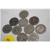 Image 1 : 10 Germany 5 Pfenning coins