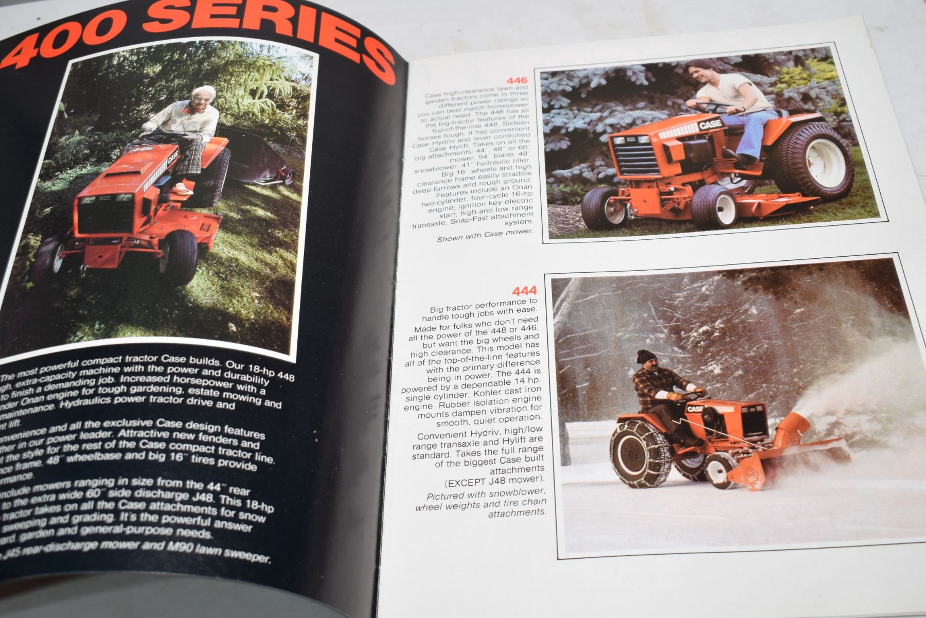 Case garden tractor catalogue Schmalz Auctions