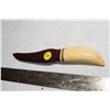 Image 1 : Horn & wooden knife