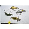 Image 1 : 4 vintage fishing lures
