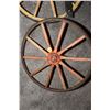Image 3 : Antique wooden spoked wheels