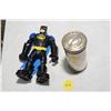 Image 1 : Batman figure & Witch Hazel tin full of beads
