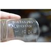 Image 3 : Antique Apothecary medical glass medicine measure
