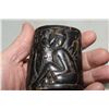 Image 2 : Antique carved horn napkin ring