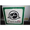Image 1 : Vintage Canada sign 24" X 24"