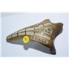 Image 1 : Caribou horn cribbage board by Royal Canadian Army Service Corp.