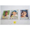 Image 1 : 1950's baseball cards X3