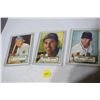 Image 1 : 1950's baseball cards X3