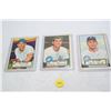 Image 1 : 1950's baseball cards X3