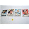 Image 1 : 1950's baseball cards X4