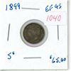 Image 1 : 1899 EF45 Canada nickel