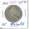 Image 1 : 1966-VF30 Silver Canada 50 cent coin