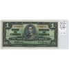 Image 1 : 1937 $1. Gordon-Towers signatures. Wide Panel. Z/A Prefix. BC-21b. VF-20.