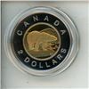 Image 2 : 1996 Proof $2 Toonie. The first Proof Toonie, housed in its original case & box of issue.