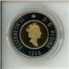 Image 3 : 1996 Proof $2 Toonie. The first Proof Toonie, housed in its original case & box of issue.