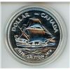 Image 1 : 1979 Griffon Specimen Silver Dollar. 300th Anniversary of the first voyage by a commercial ship on t