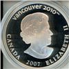 Image 3 : 2007 Athletes Pride Hologram $25. Issued for the Vancouver Olympic Games. Sterling Silver. Proof wit