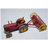 Image 2 : Dinky toy Massey Harris tractor and rake