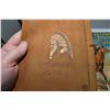 Image 3 : Native leather book cover & western coloring book